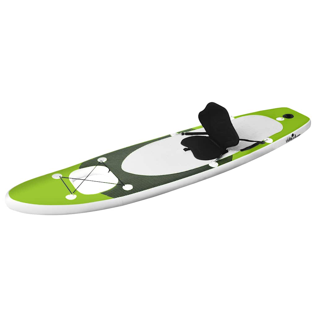 Nafukovací Stand up paddleboard, zelený 300x76x10 cm