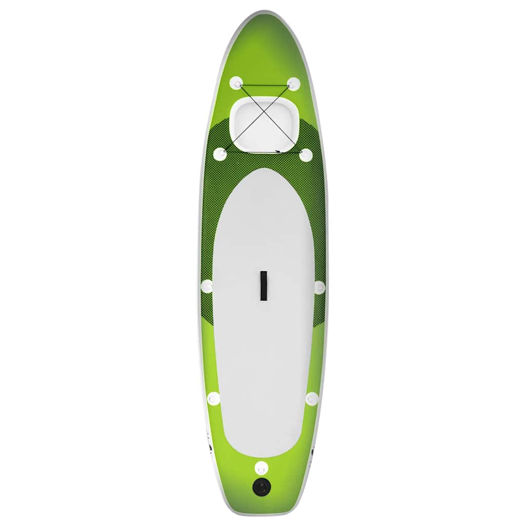 Nafukovací Stand up paddleboard, zelený 300x76x10 cm