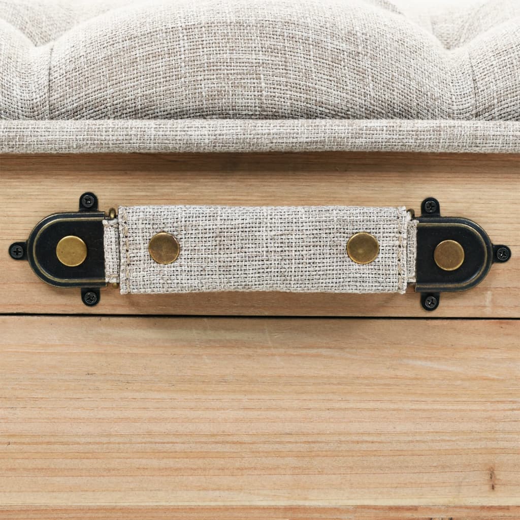 Úložná Lavička 110 Cm Masívne Jedľové Drevo