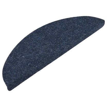 Samolepiace nášľapy na schody 15 ks 56x17x3 cm modré
