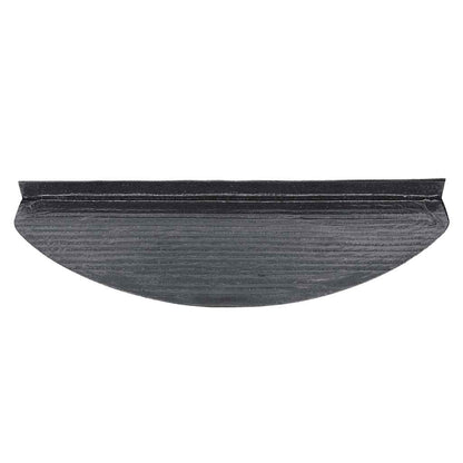 Samolepiace nášľapy na schody 15 ks 65x22,5x3,5 cm čierne