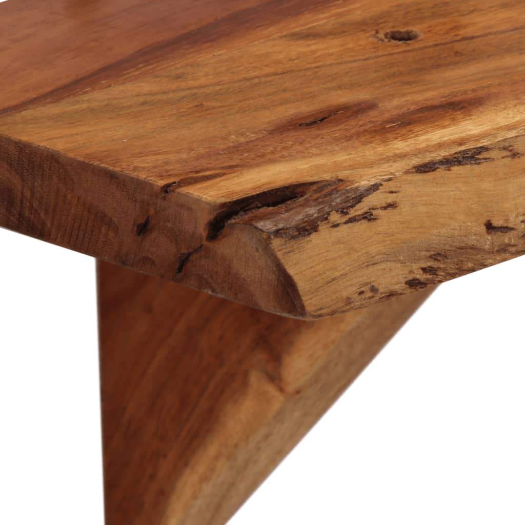 Nástenné Police 2 Ks , Akáciový Masív