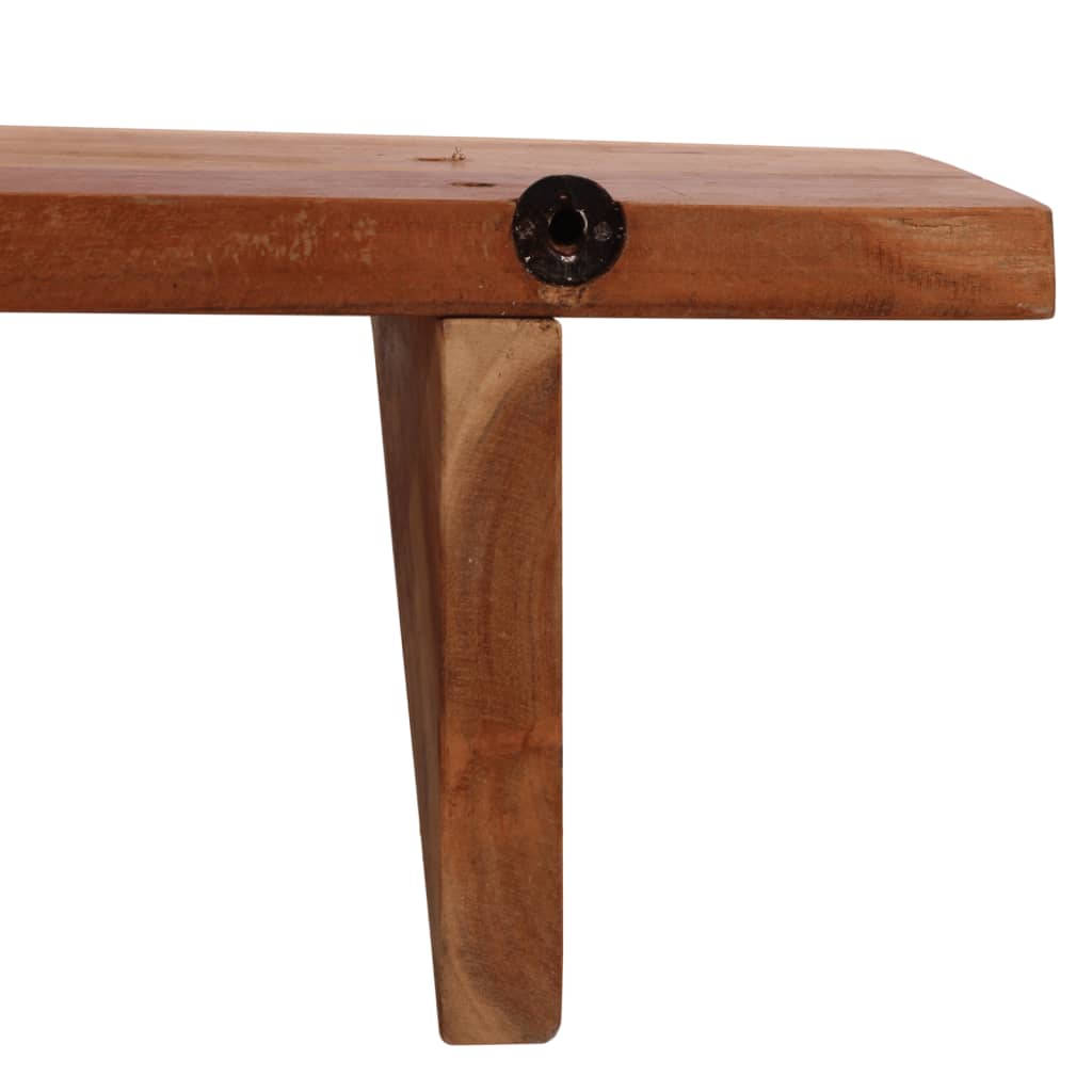 Nástenné Police 2 Ks , Akáciový Masív