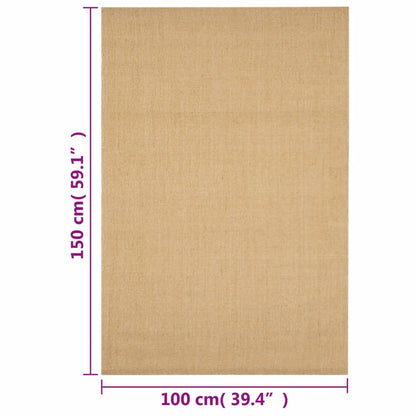Koberec prírodný sisal 100x150 cm