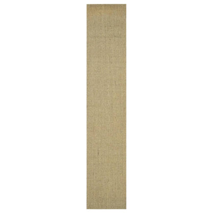 Koberec, prírodný sisal 66x350 cm, zelený