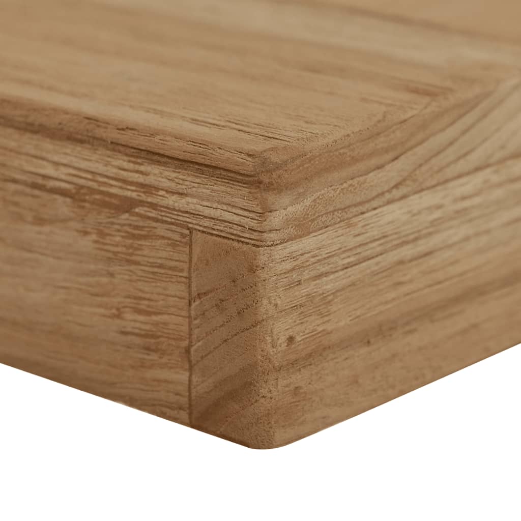 Lavica 80 cm masívne tíkové drevo