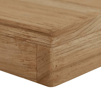 Lavica 80 cm masívne tíkové drevo
