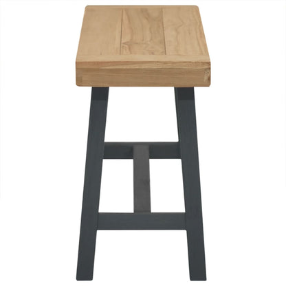 Lavica 110 cm masívne tíkové drevo