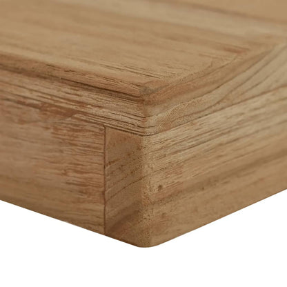 Lavica 110 cm masívne tíkové drevo