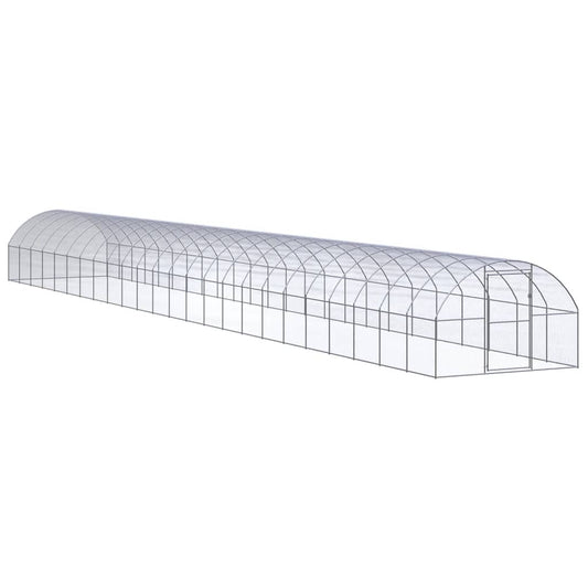 Vonkajší kurín 3x24x2 m pozinkovaná oceľ