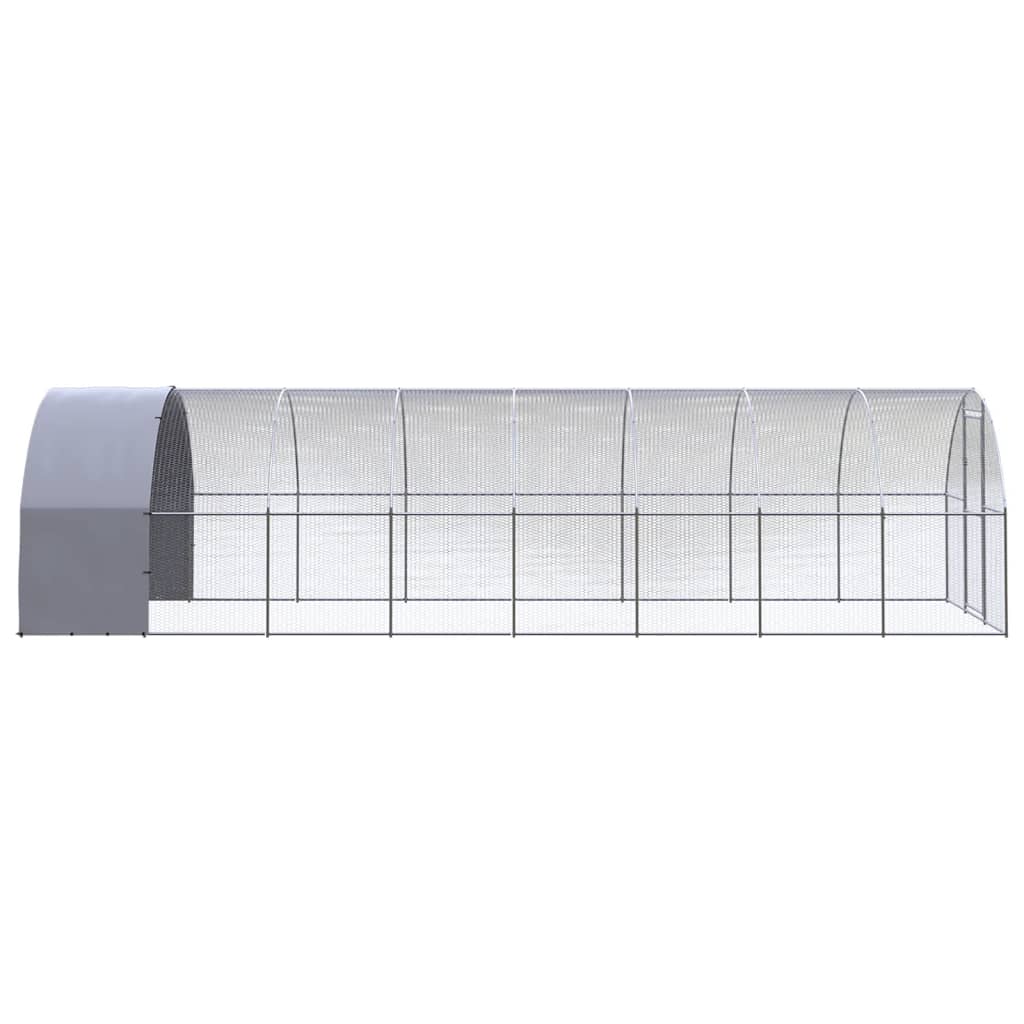 Vonkajší kurín 3x8x2 m pozinkovaná oceľ