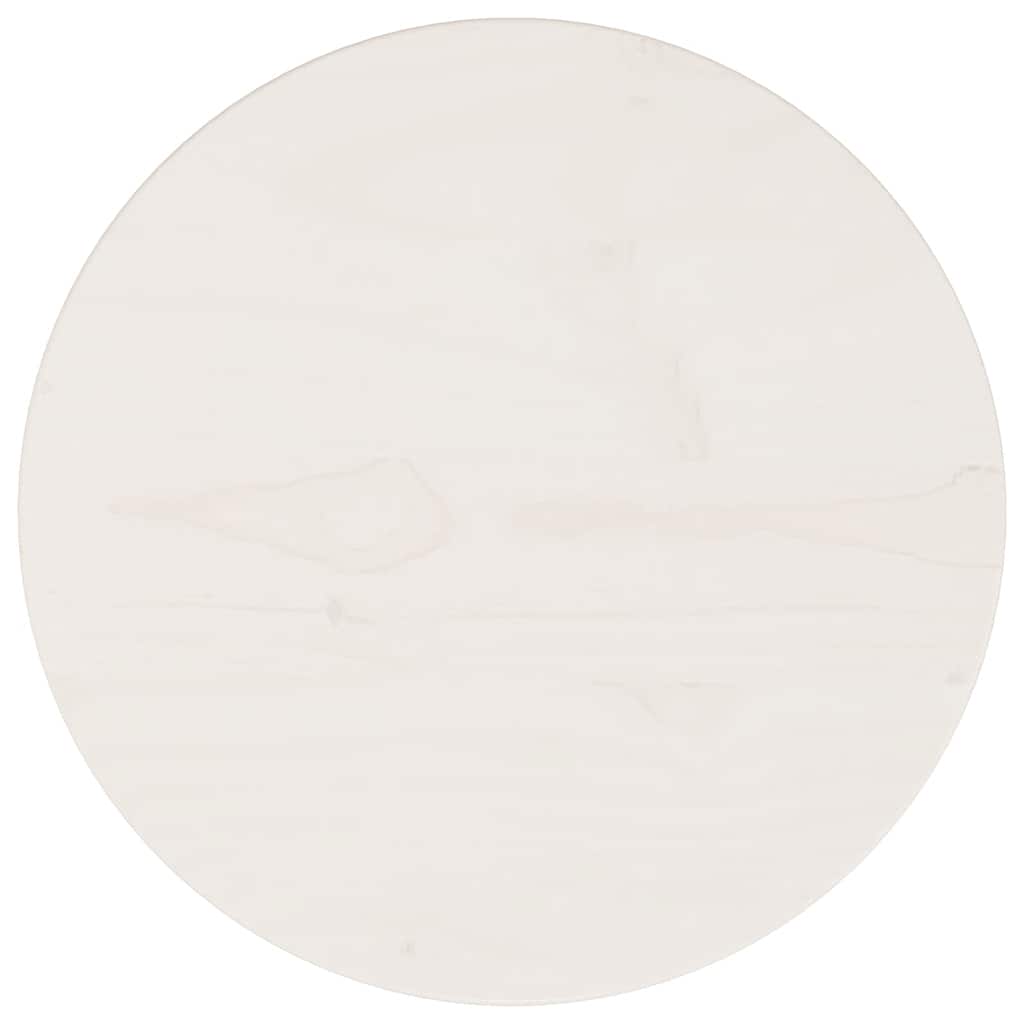 Stolová Doska Ø30X2,5 Cm Masívna Borovica