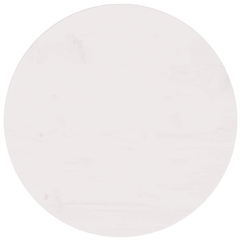 Stolová Doska Ø30X2,5 Cm Masívna Borovica