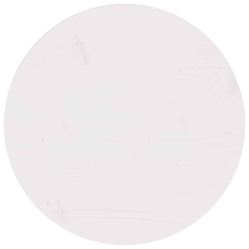 Stolová Doska Ø30X2,5 Cm Masívna Borovica