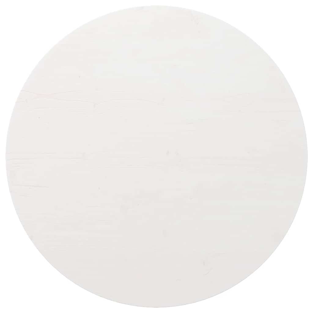 Stolová Doska Ø30X2,5 Cm Masívna Borovica