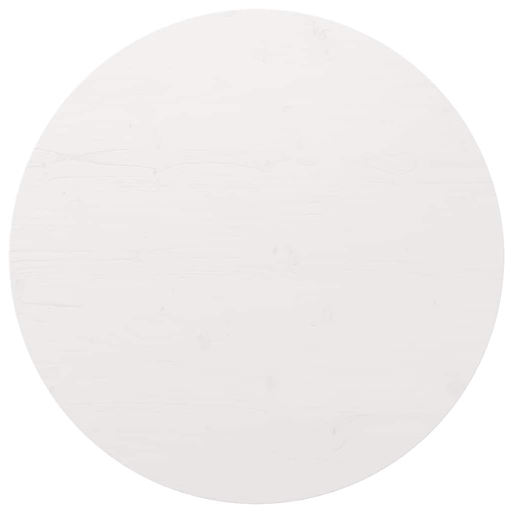 Stolová Doska Ø30X2,5 Cm Masívna Borovica