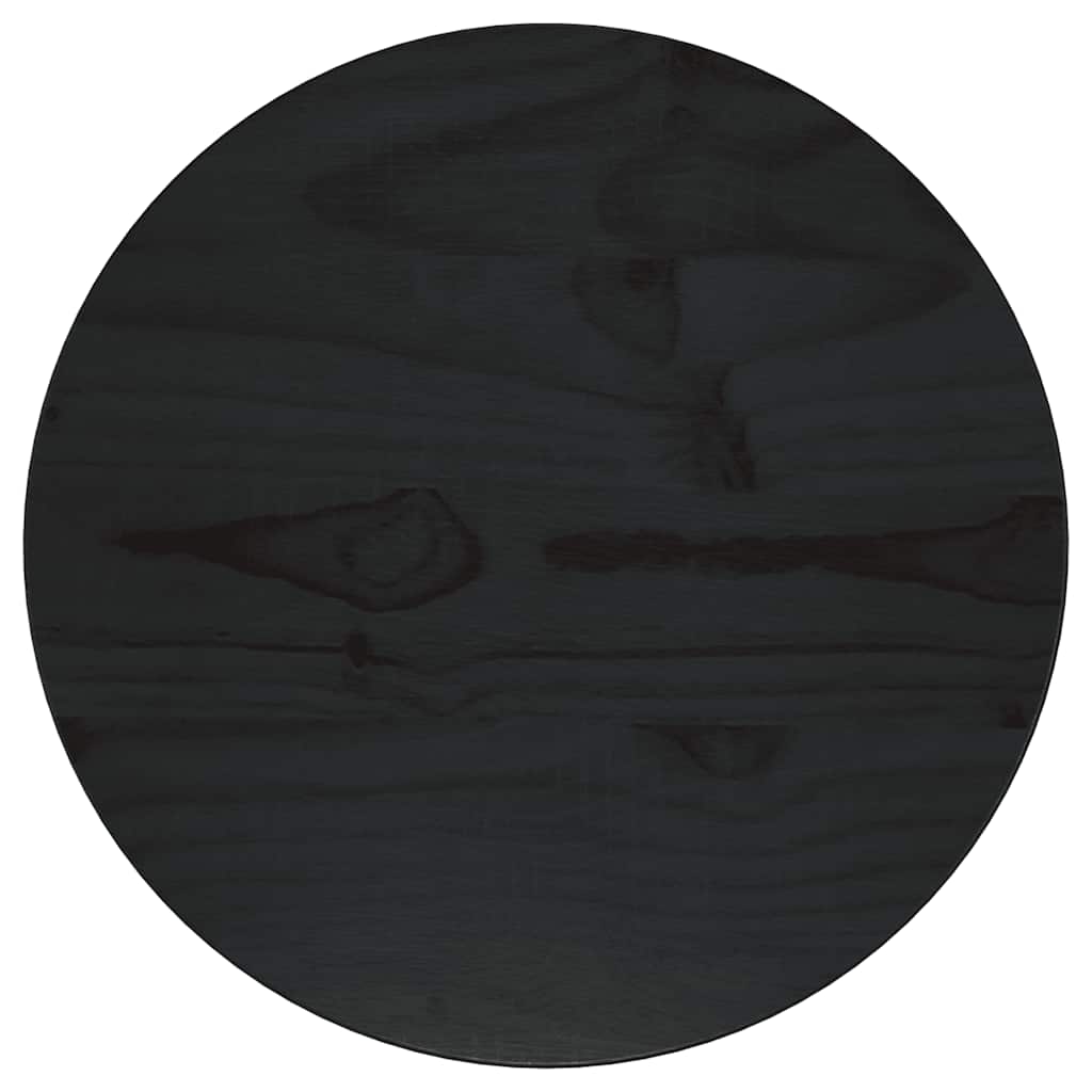 Stolová Doska Ø30X2,5 Cm Masívna Borovica