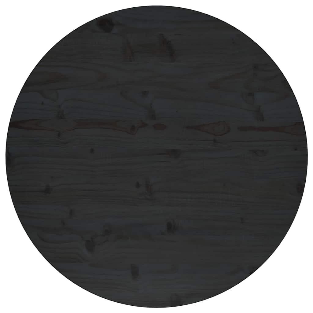 Stolová Doska Ø30X2,5 Cm Masívna Borovica