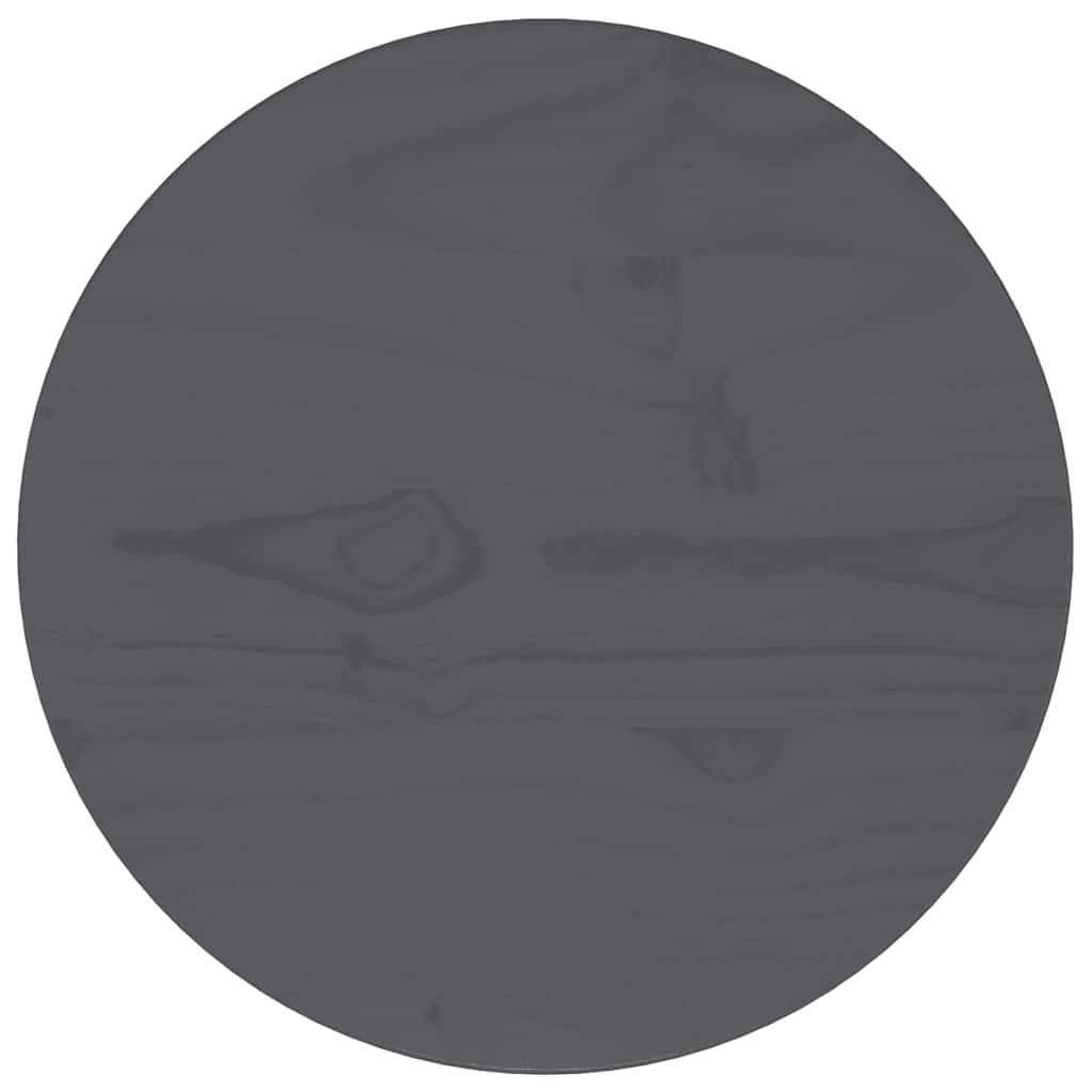 Stolová Doska Ø30X2,5 Cm Masívna Borovica