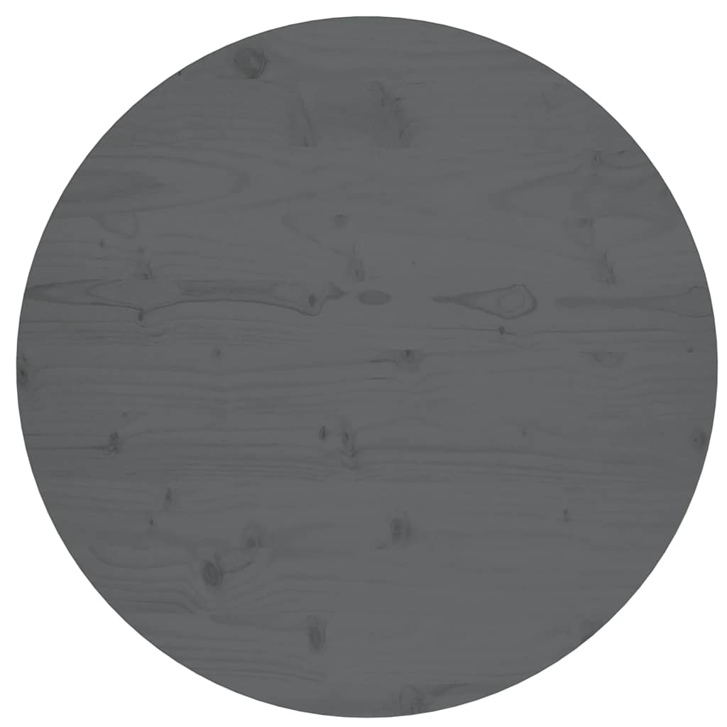 Stolová Doska Ø30X2,5 Cm Masívna Borovica