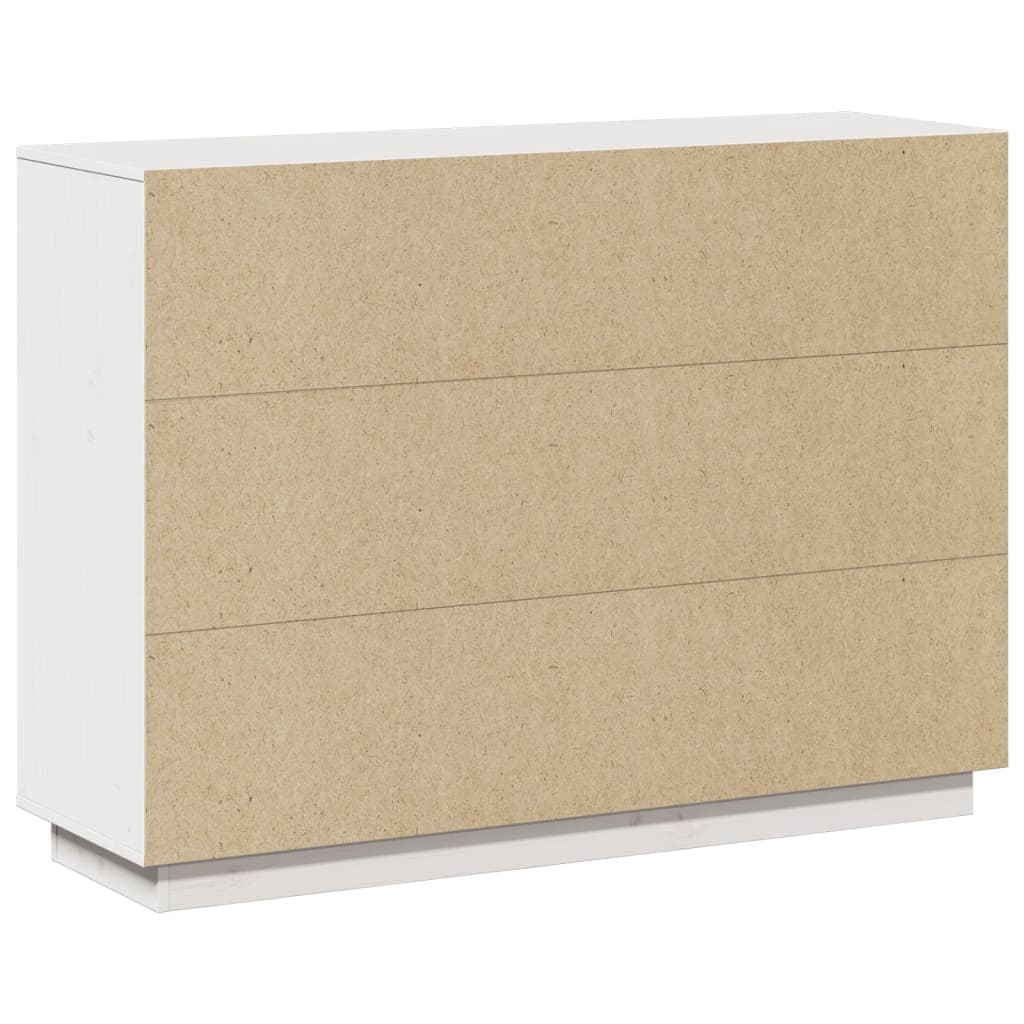 Komoda 110,5X35X80 Cm Borovicový Masív