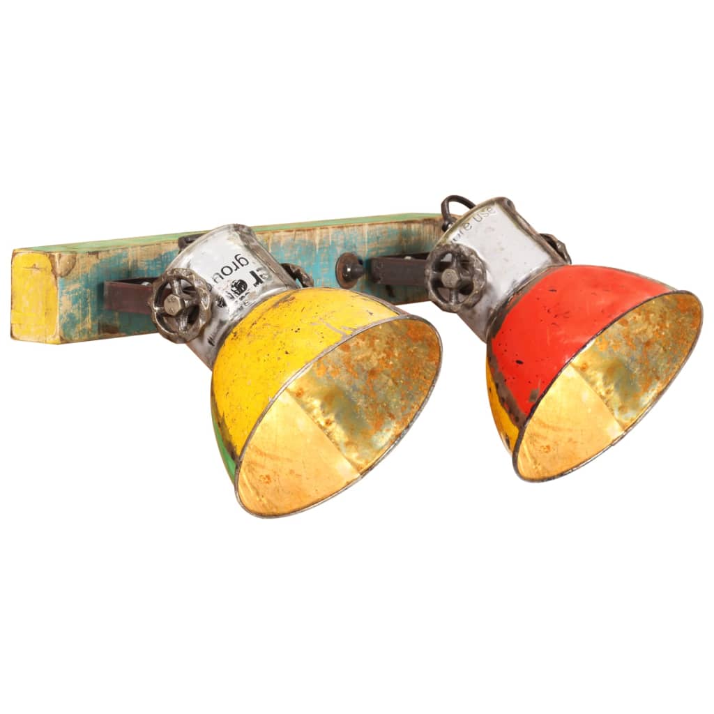 Industriálna Nástenná Lampa 65X25 Cm E27