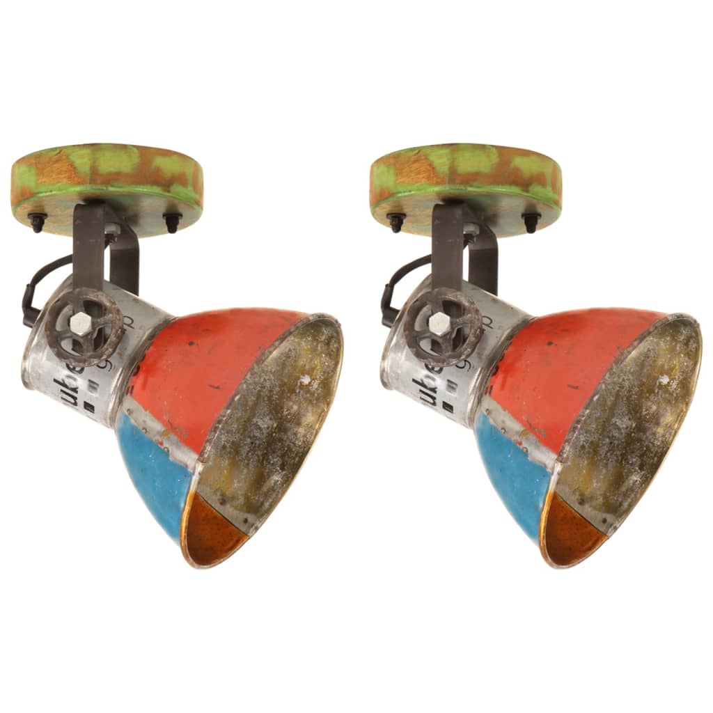 Industriálna Nástenná Lampa 65X25 Cm E27