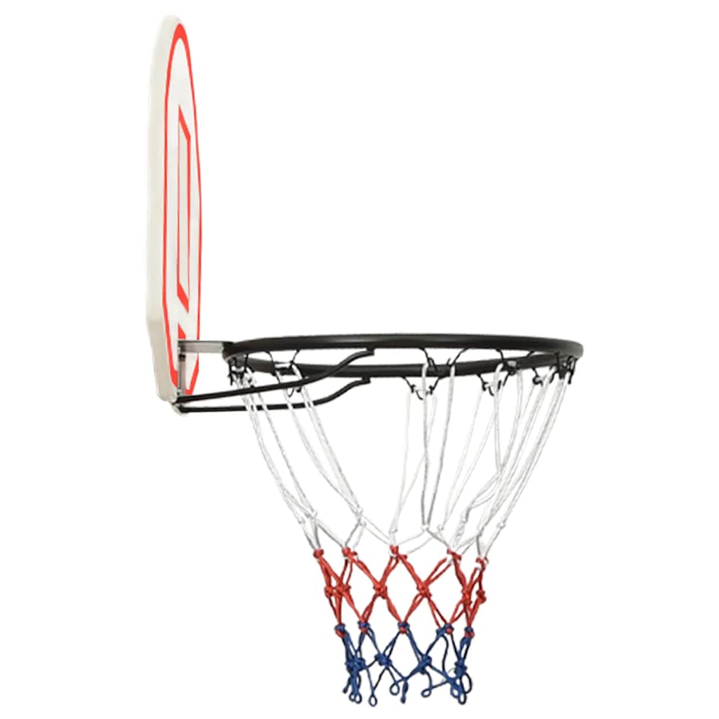 Basketbalová doska biela 71x45x2 cm polyetén