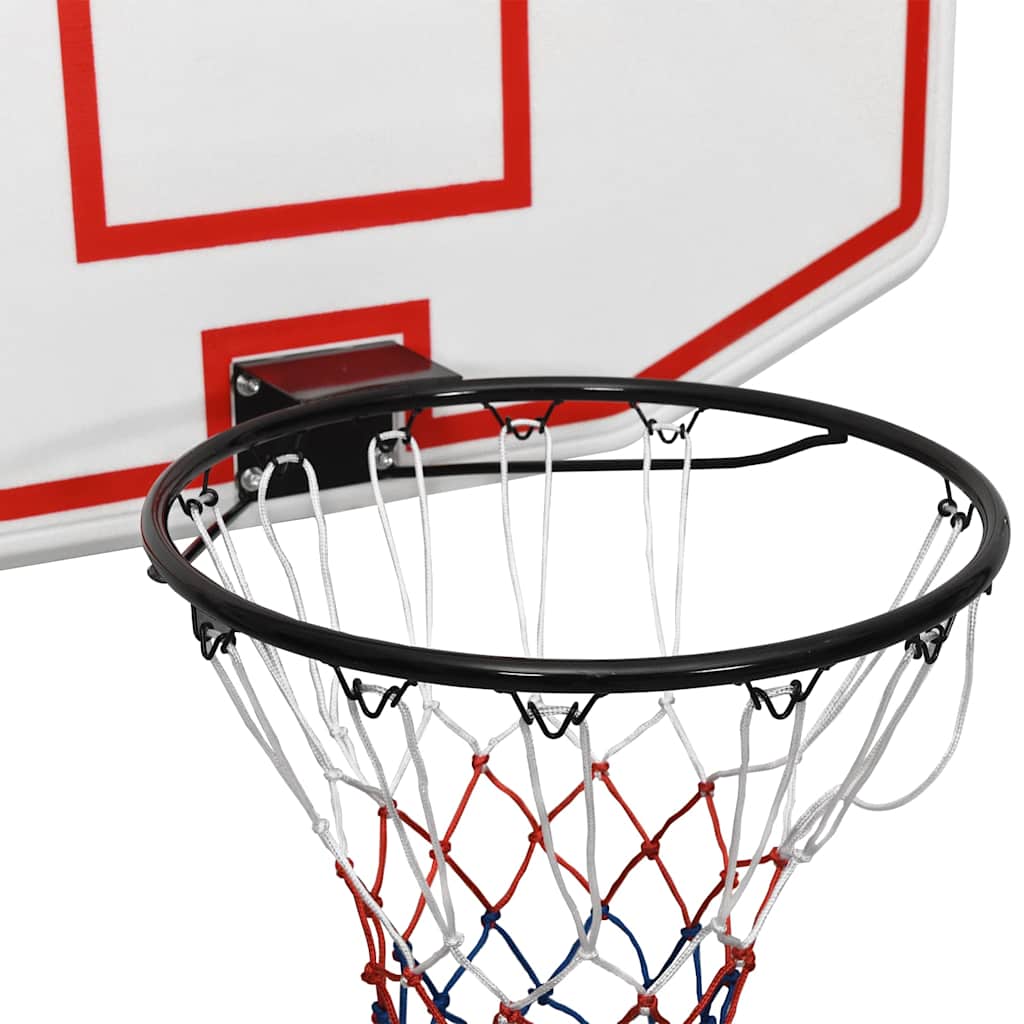 Basketbalová doska biela 71x45x2 cm polyetén