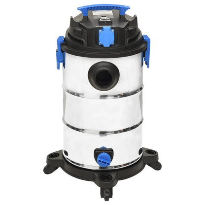 Vysávač mokrý/suchý 1200 W 30 l strieborný
