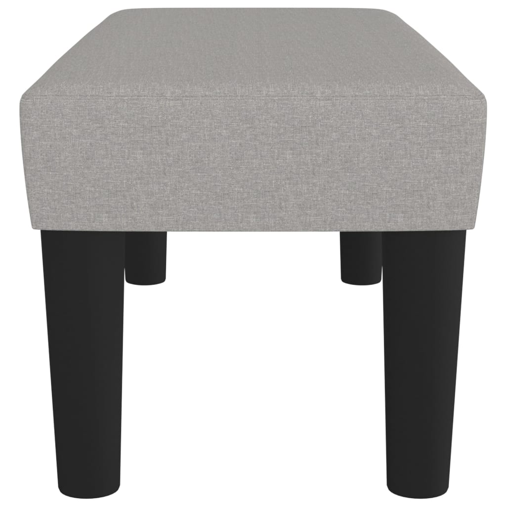 Lavička Bledosivá Látka