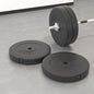Závažia na činku 2 ks 30 kg cement