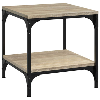 Bočné stolíky 2 ks dub sonoma 40x40x40 spracované drevo