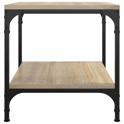 Bočné stolíky 2 ks dub sonoma 40x40x40 spracované drevo