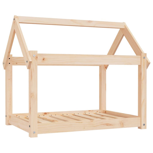 Posteľ pre psa 81x60x70 cm borovicový masív