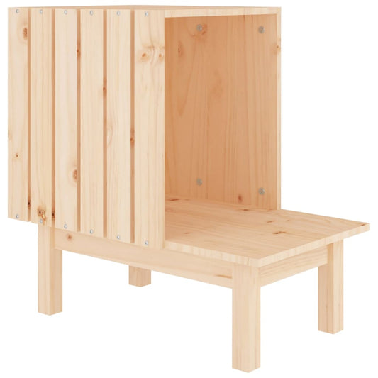 Mačací domček 60x36x60 cm borovicový masív