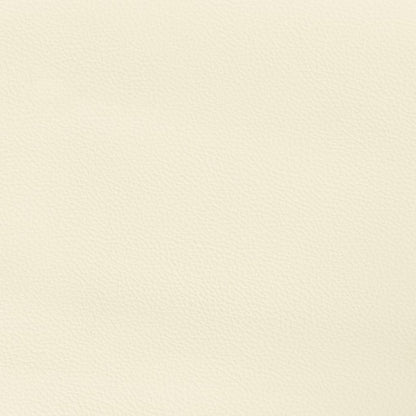 Čelo postele so záhybmi krémový 147x23x118/128 cm umelá koža