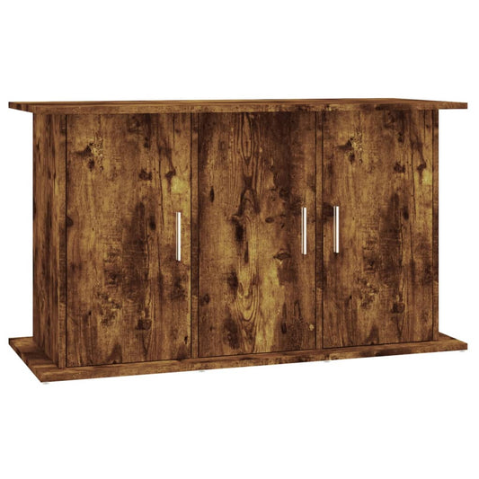 Stojan na akvárium dymový dub 101x41x58 cm kompozitné drevo
