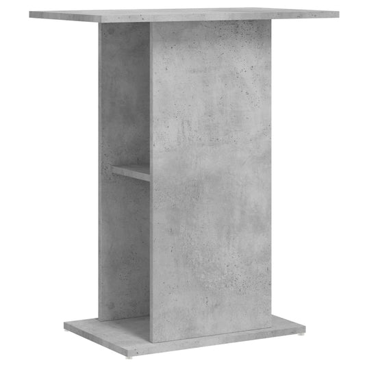 Stojan na akvárium betónový 60,5x36x72,5 cm kompozitné drevo