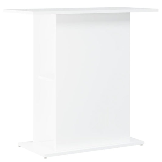 Stojan na akvárium biely 75x36x72,5 cm kompozitné drevo
