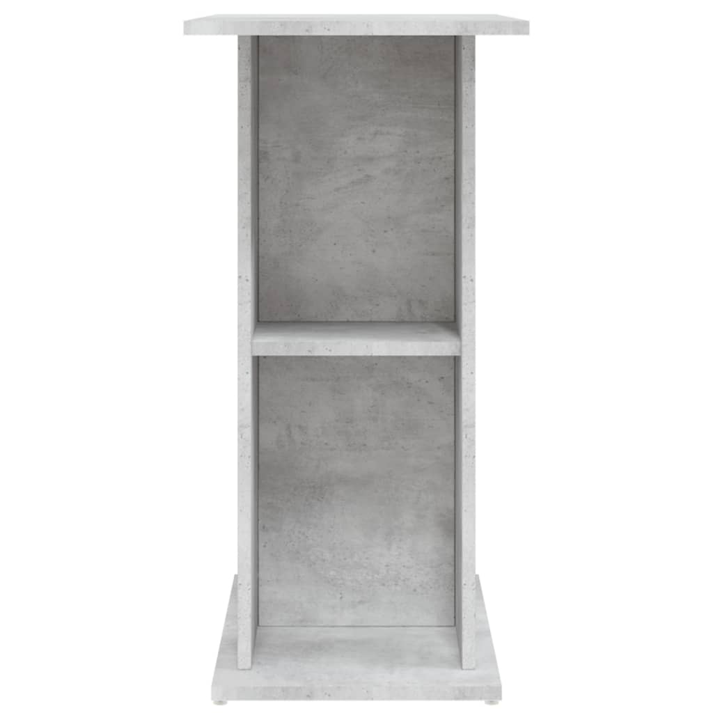 Stojan na akvárium betónový sivý 75x36x72,5 cm kompozitné drevo