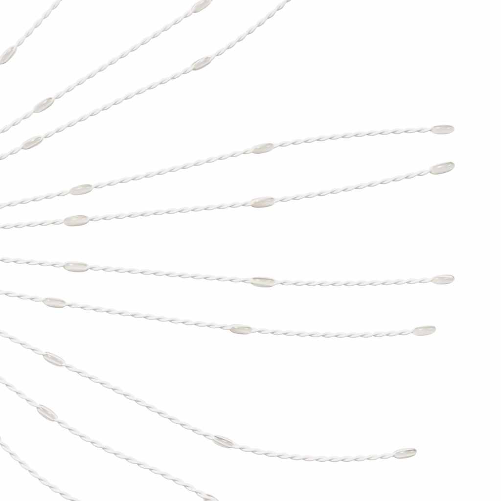 Vianočné Hviezdicové Svetlo 140 Led Teplé Biele 17 Cm