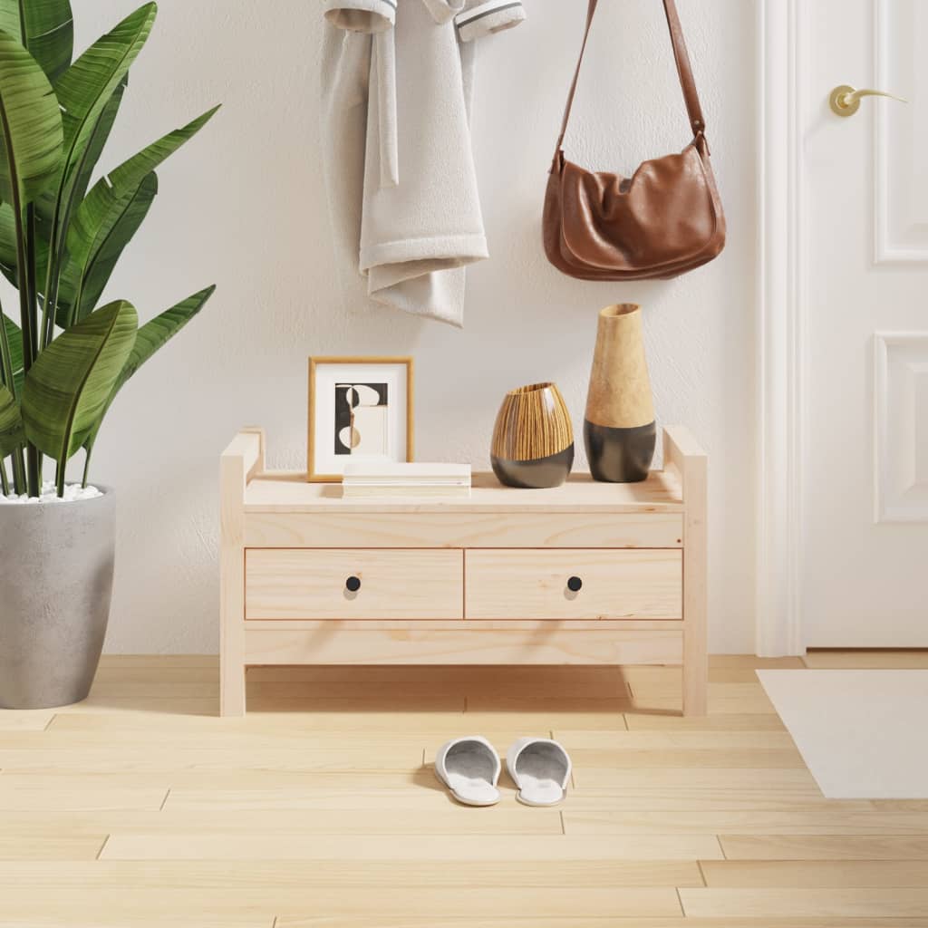 Lavička Do Predsiene Masívne Borovicové Drevo