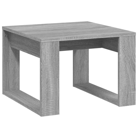Príručný stolík sivý dub sonoma 50x50x35 cm spracované drevo