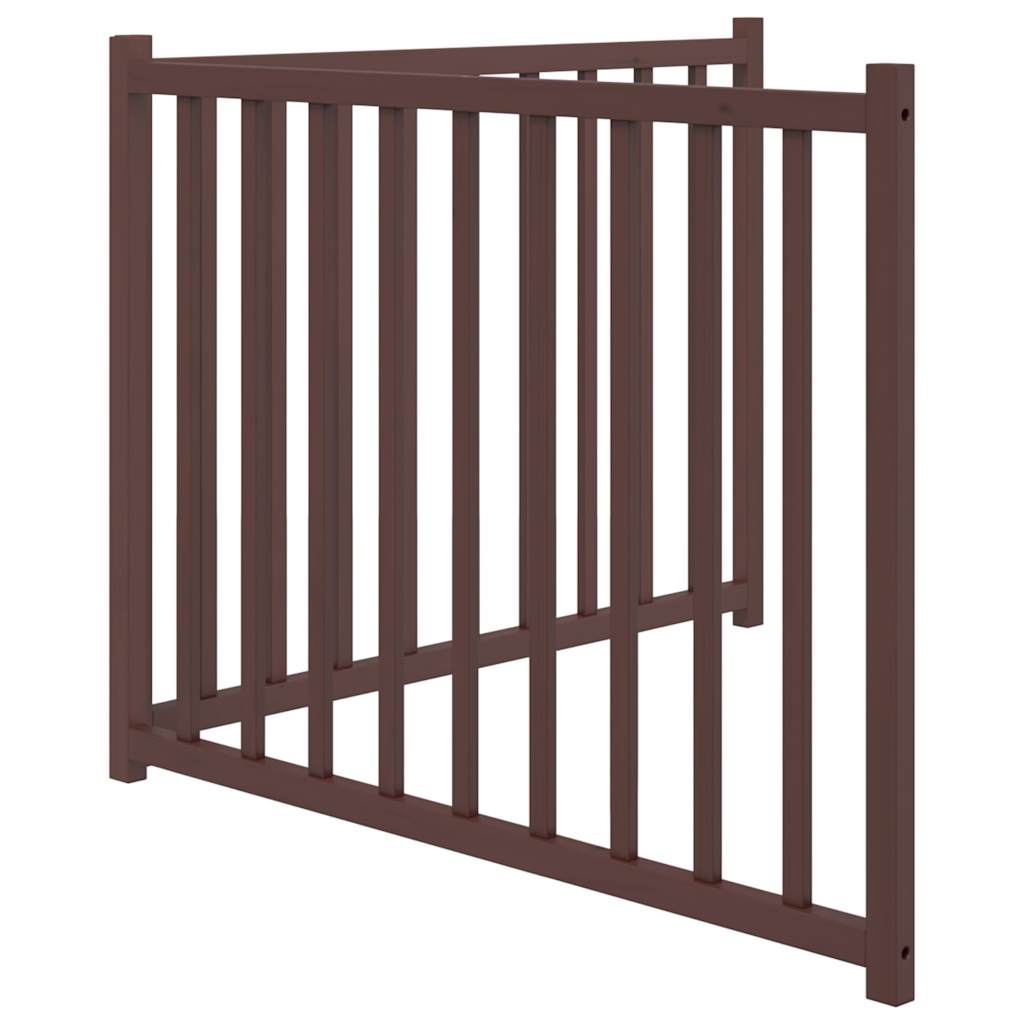 Brána pre psa skladacia 2 panely 160 cm masívne jedľové drevo