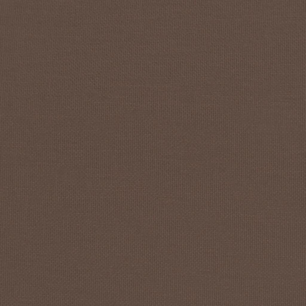 Relaxačné Kreslo Tmavohnedé Látkové