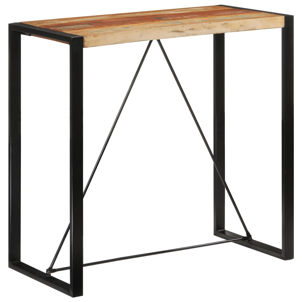Barový stôl 100x55x110 cm masívne recyklované drevo