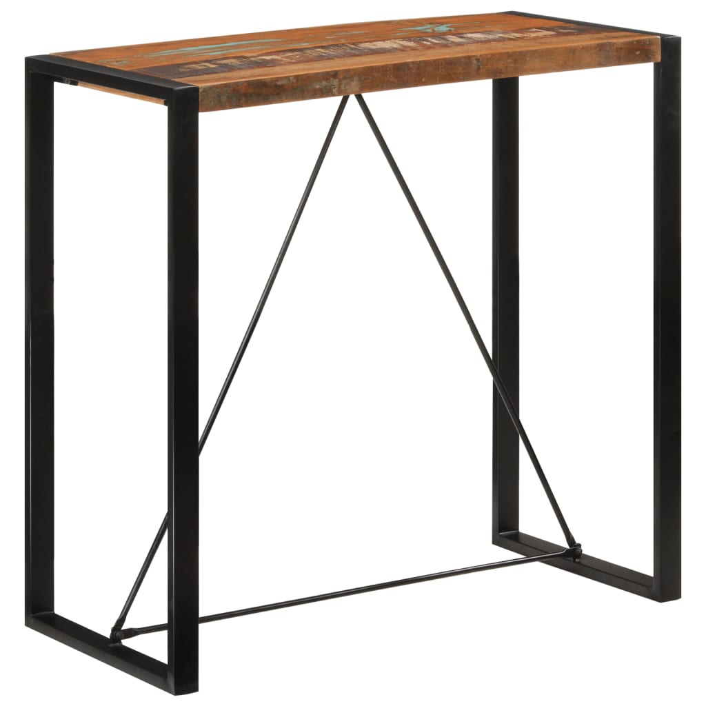 Barový stôl 100x55x110 cm masívne recyklované drevo
