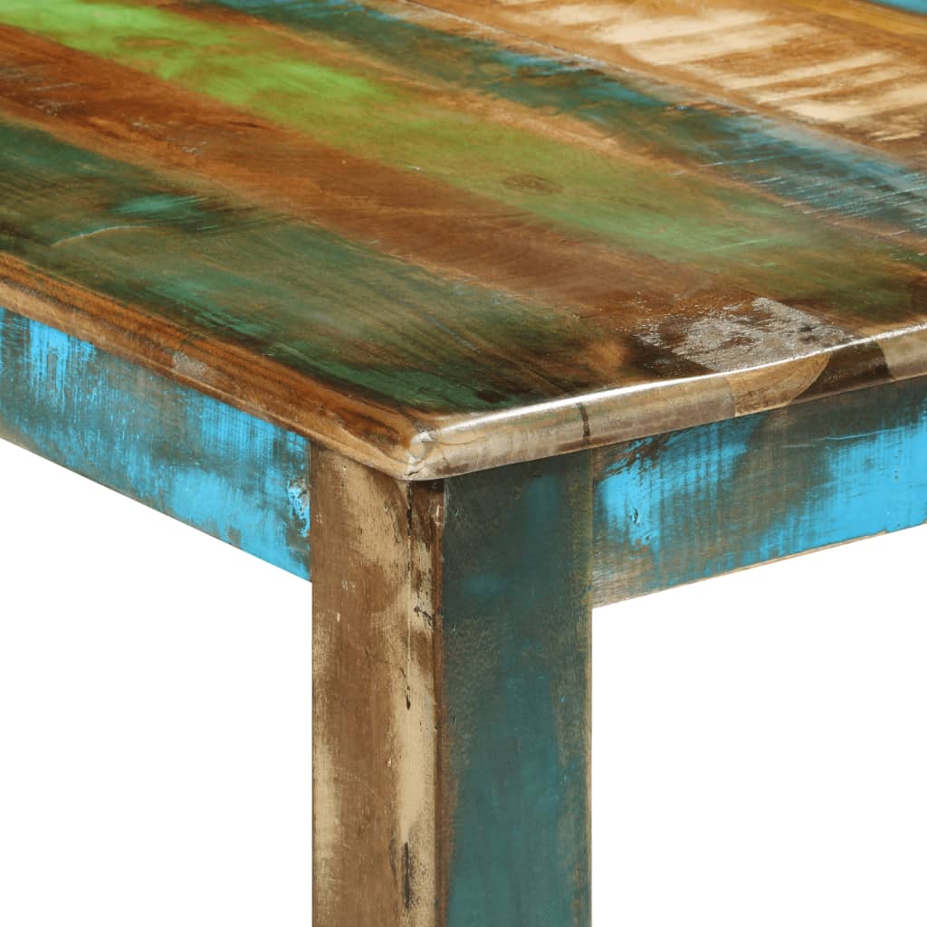 Jedálenský stôl 180x90x76 cm recyklovaný masív