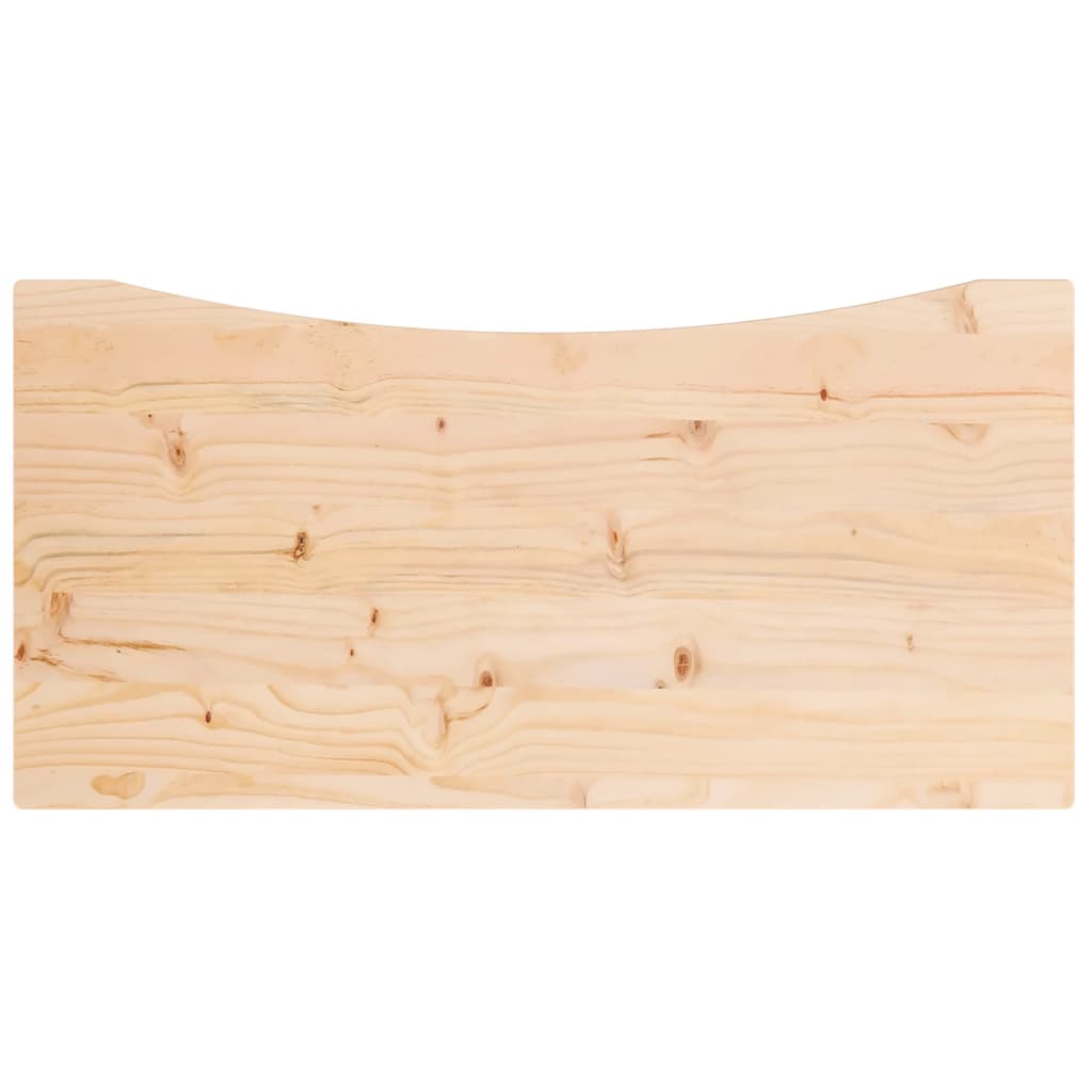 Doska stolíka 80x40x2,5 cm masívne borovicové drevo